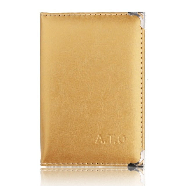 Sleek Passport Holder | Multi-Compartment Passport Holder with Card Slots