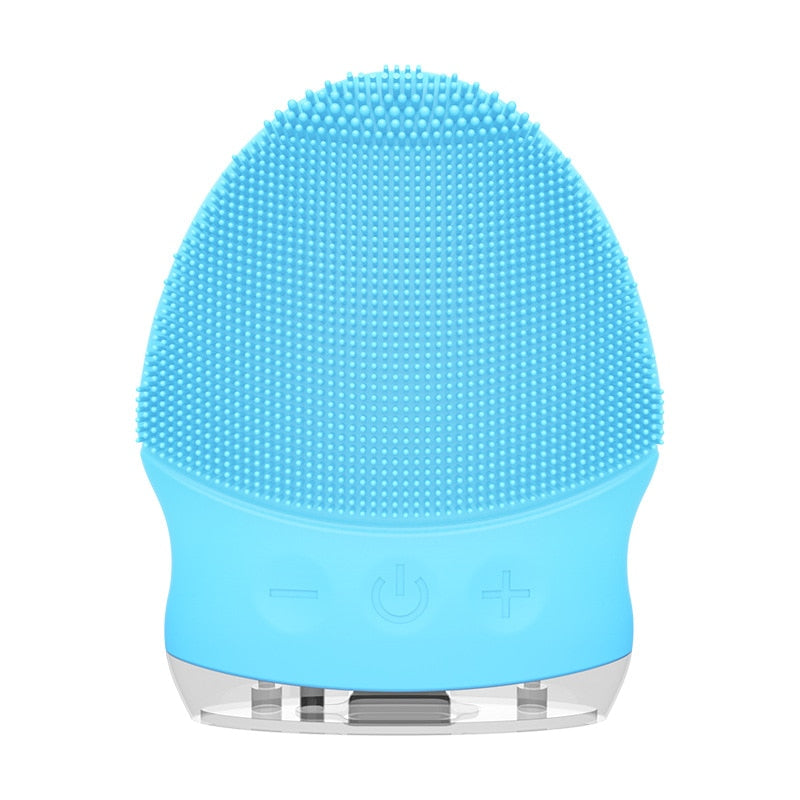 Sonic Facial Cleansing Brush | Vibrating Silicone Exfoliator