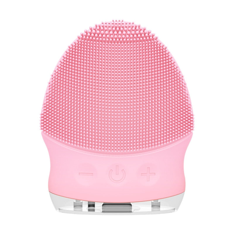 Sonic Facial Cleansing Brush | Vibrating Silicone Exfoliator