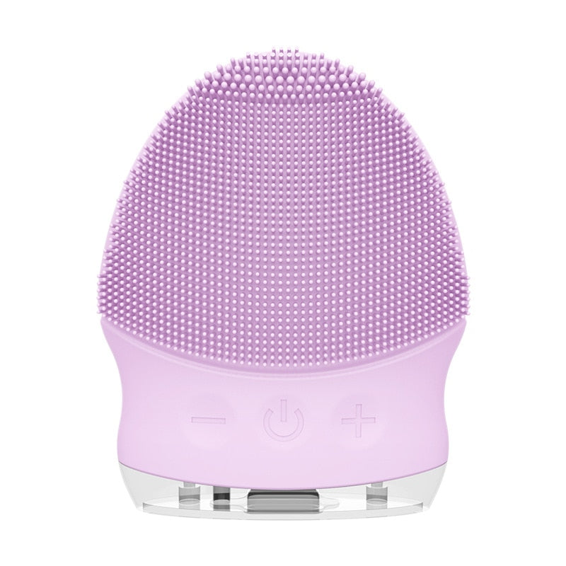 Sonic Facial Cleansing Brush | Vibrating Silicone Exfoliator