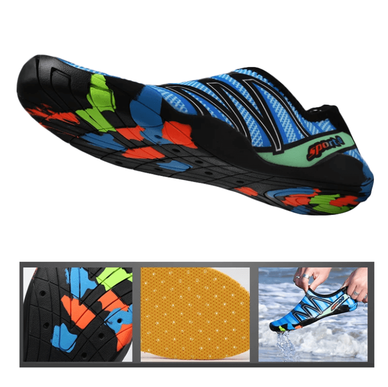 Sport O Water Shoes | Quick-Dry Barefoot Swimming Shoes