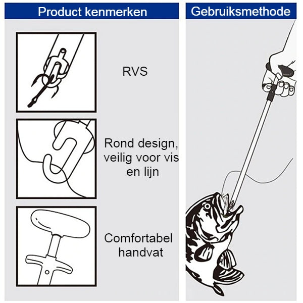 Stainless Steel Fish Hook Remover | Fishing Gear Essential