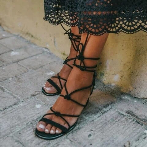 Strappy Block Heel Sandals | Chic | Versatile & Comfortable