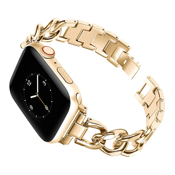 Stylish Apple Watch Band | Elegant Metal Design for a Sophisticated Look