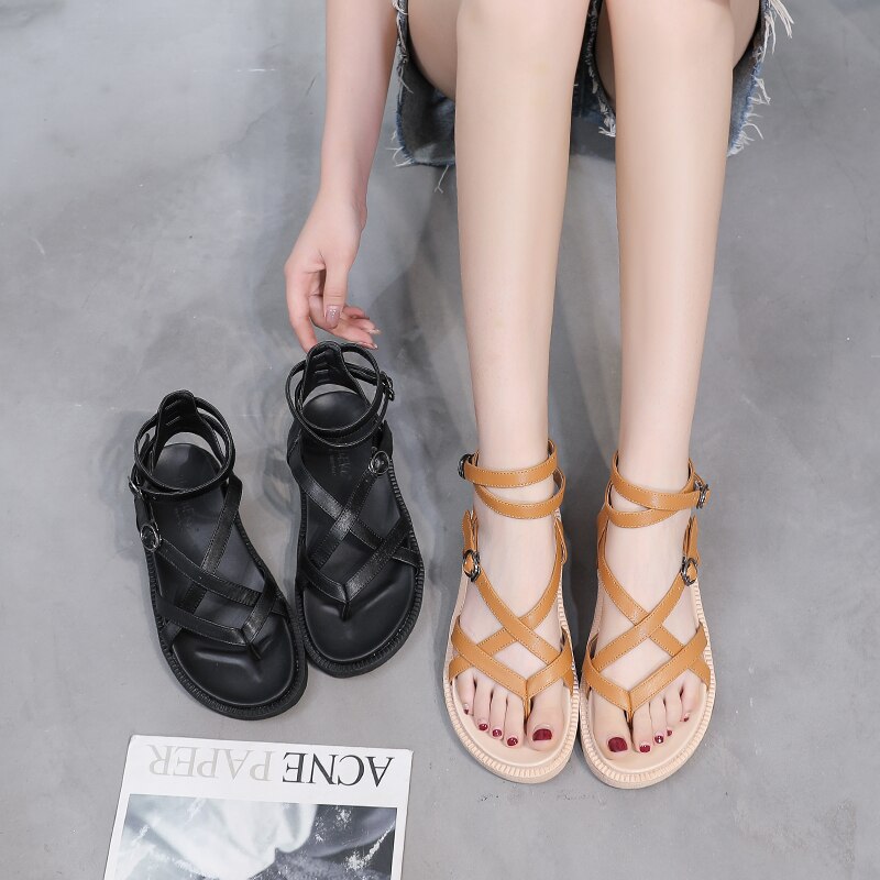 Stylish Leather Sandals | Adjustable Comfort & Versatile Design