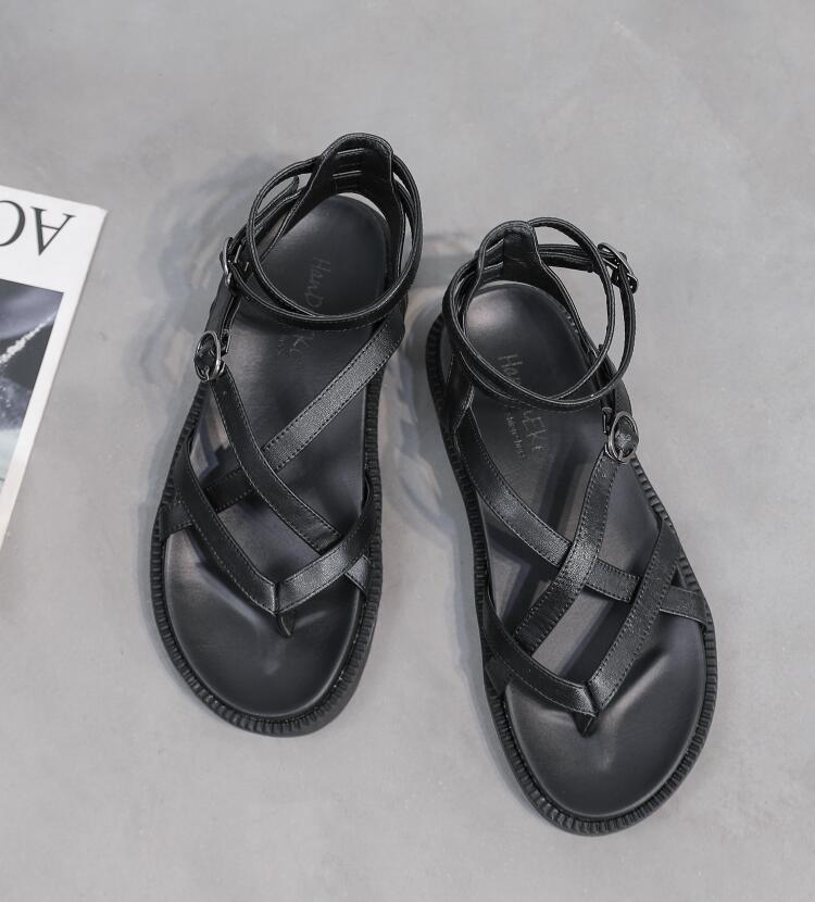 Stylish Leather Sandals | Adjustable Comfort & Versatile Design