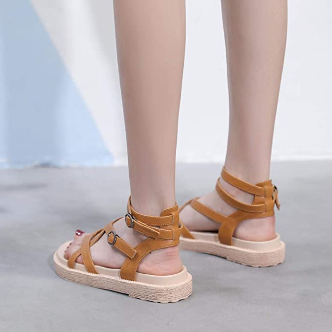 Stylish Leather Sandals | Adjustable Comfort & Versatile Design