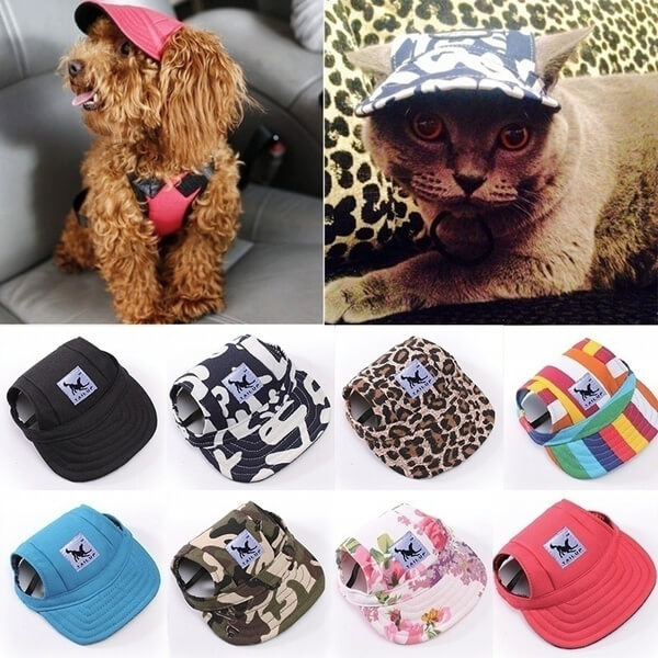 Stylish Pet Caps | Sun Protection for Pets