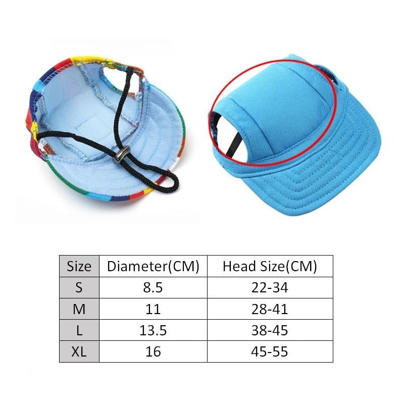 Stylish Pet Caps | Sun Protection for Pets