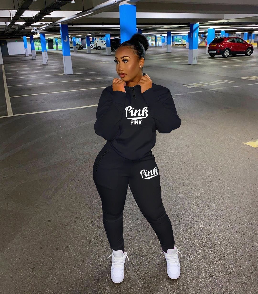 Stylish Two-Piece Tracksuit Set | Bold Vibrant Colors