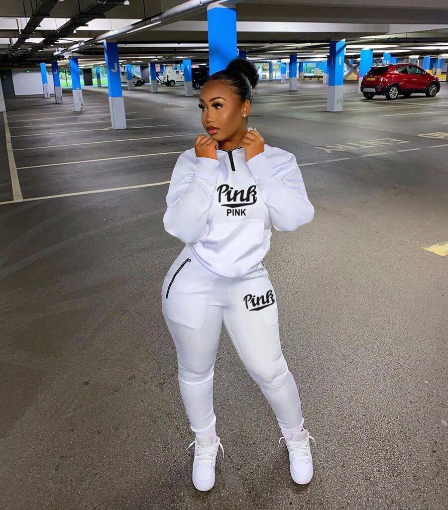 Stylish Two-Piece Tracksuit Set | Bold Vibrant Colors