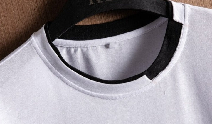 Stylish Two-Tone T-Shirt | Casual Comfort T-Shirt