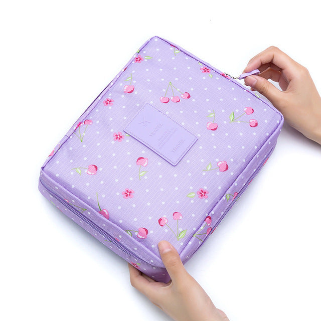 Travel Cosmetic Organizer Bag | Multi-Functional Storage | Fashion-Forward Travel Bag