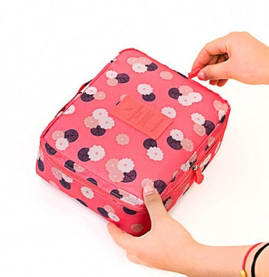 Travel Cosmetic Organizer Bag | Multi-Functional Storage | Fashion-Forward Travel Bag