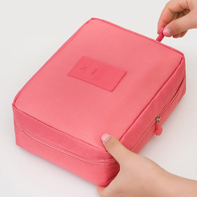 Travel Cosmetic Organizer Bag | Multi-Functional Storage | Fashion-Forward Travel Bag