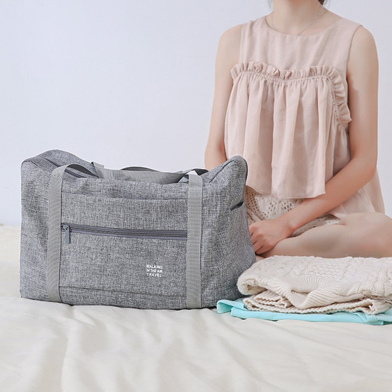 Travel Essentials Foldable Duffle Bag | Lightweight | Waterproof & Versatile