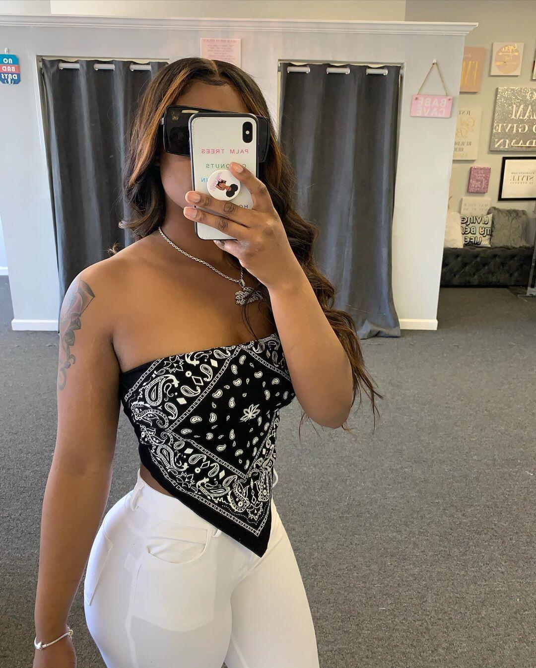 Trendy Bandana Tube Top | Versatile Style Top