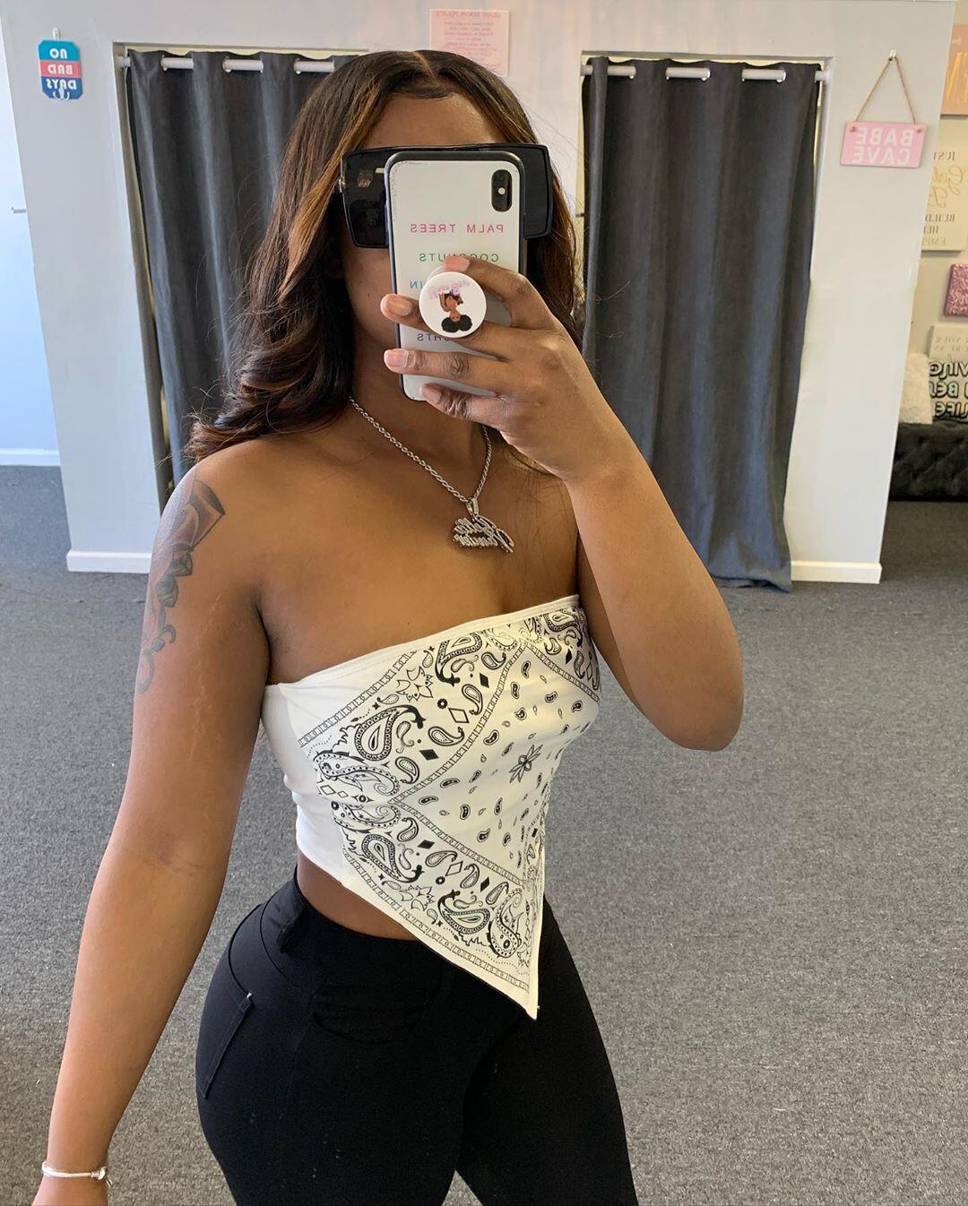 Trendy Bandana Tube Top | Versatile Style Top