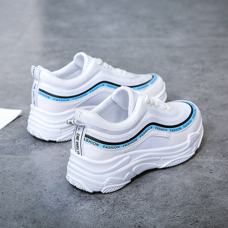Trendy Comfort Sneakers | Lightweight Mesh Design