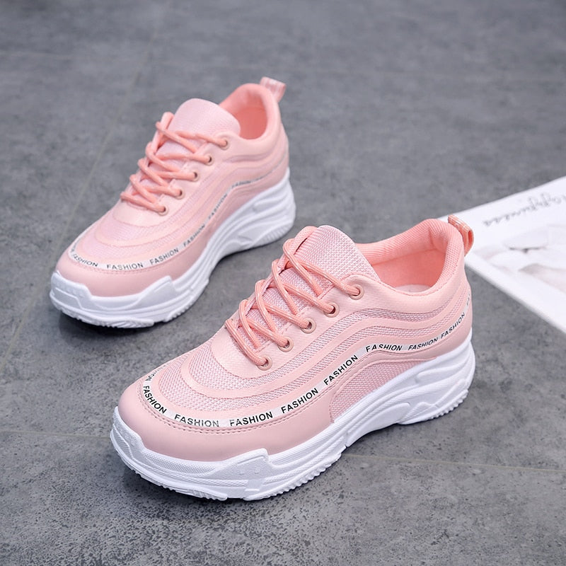 Trendy Comfort Sneakers | Lightweight Mesh Design