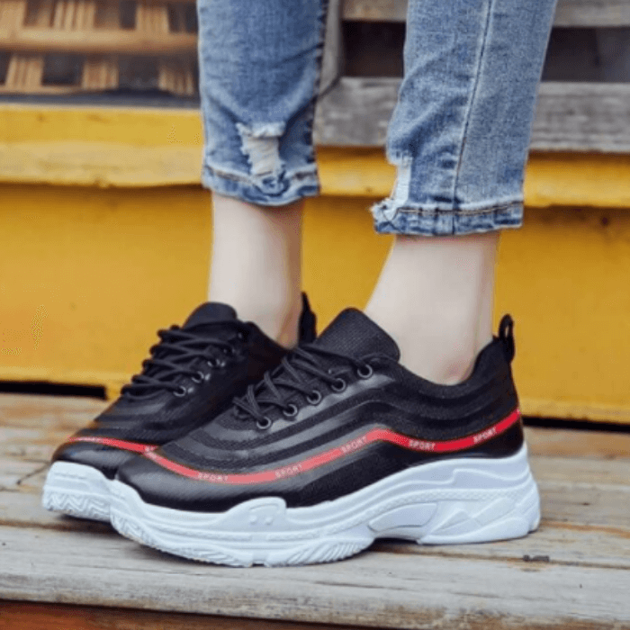 Trendy Comfort Sneakers | Lightweight Mesh Design