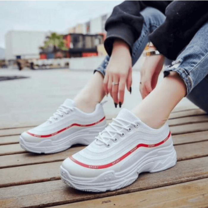 Trendy Comfort Sneakers | Lightweight Mesh Design