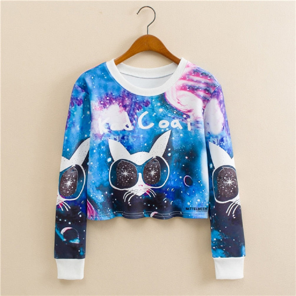 Trendy Graphic Crop Tops | Vibrant and Chic Designs