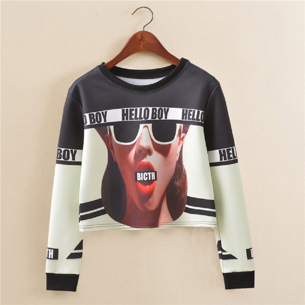 Trendy Graphic Crop Tops | Vibrant and Chic Designs