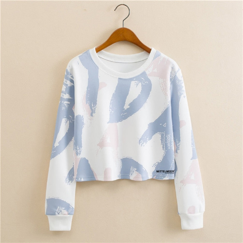 Trendy Graphic Crop Tops | Vibrant and Chic Designs