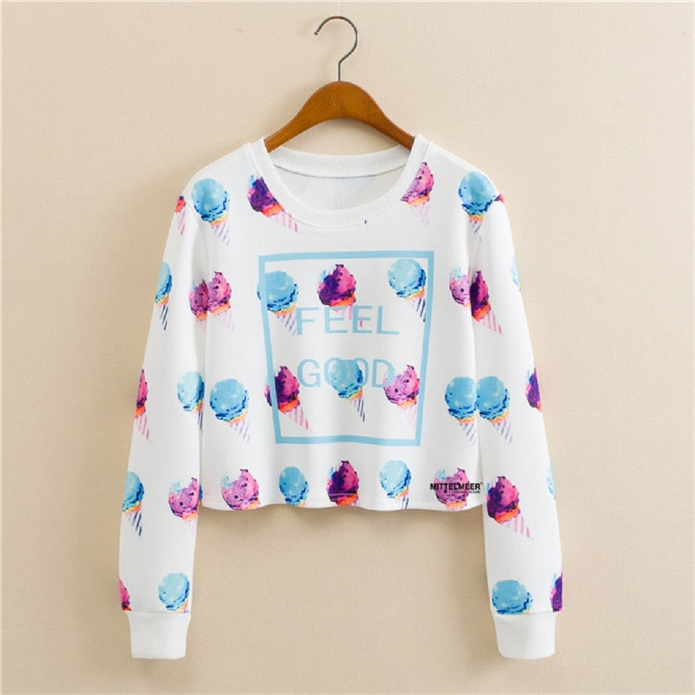 Trendy Graphic Crop Tops | Vibrant and Chic Designs
