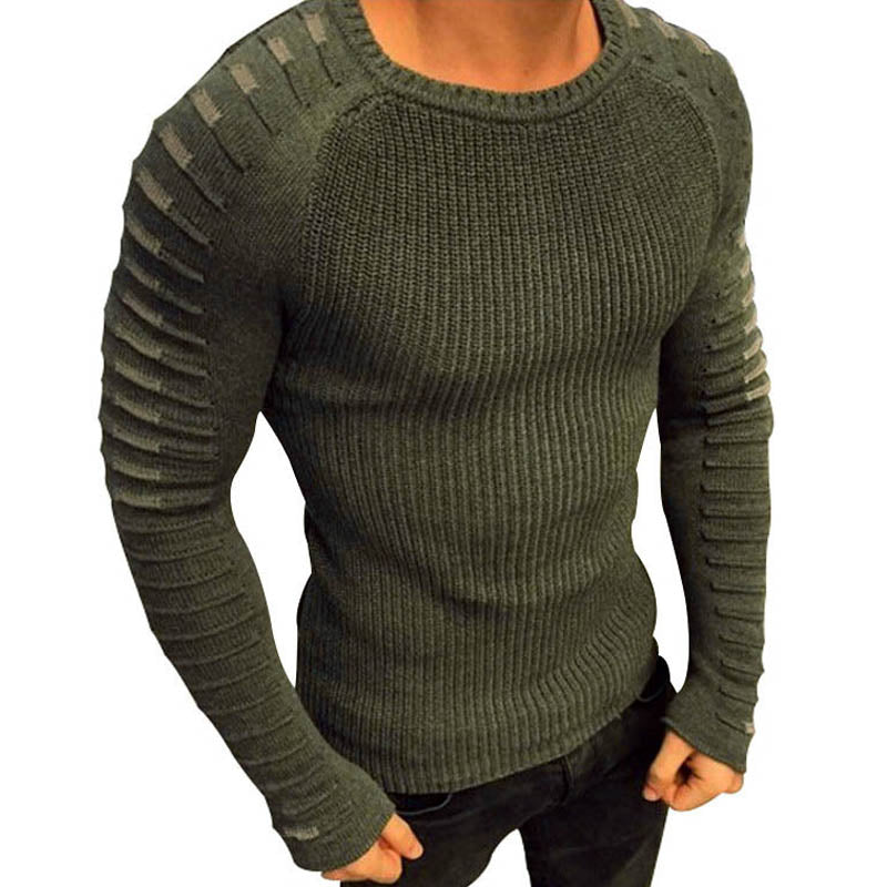 Trendy Knit Sweater | Stylish Arm Detailing