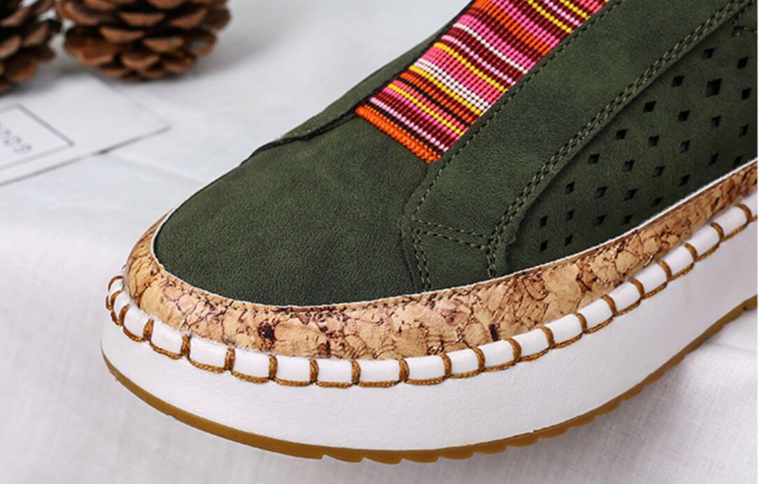 Trendy Slip-On Sneakers | Cushion Comfort