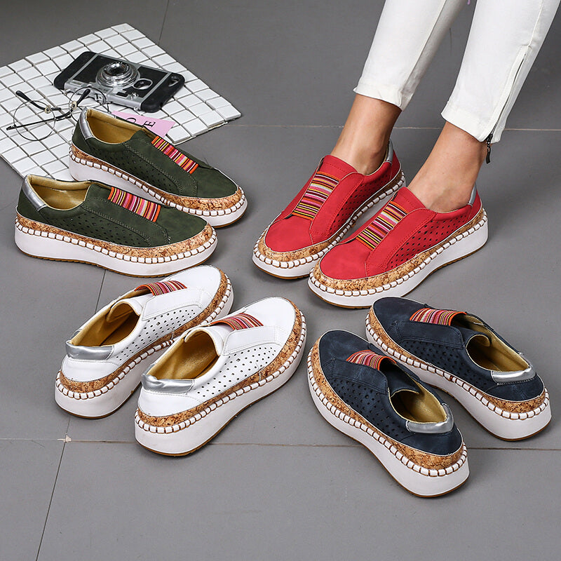 Trendy Slip-On Sneakers | Cushion Comfort