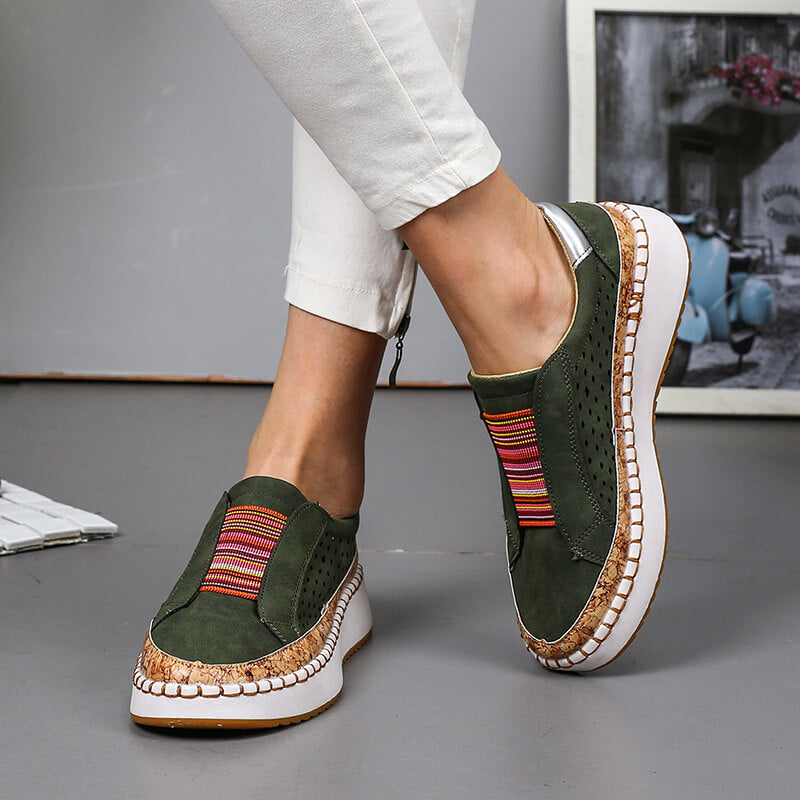Trendy Slip-On Sneakers | Cushion Comfort