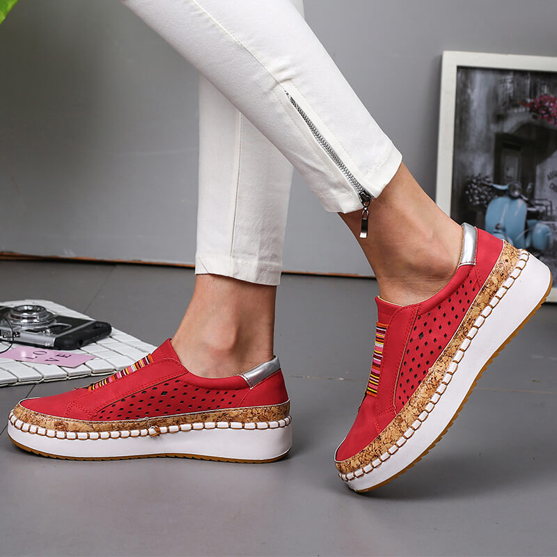 Trendy Slip-On Sneakers | Cushion Comfort