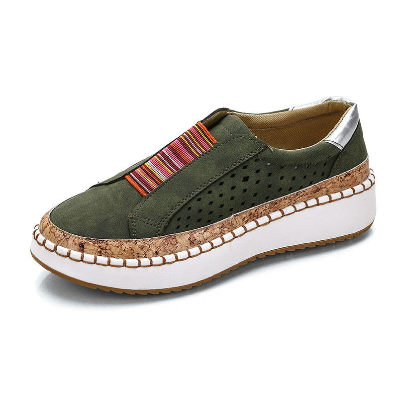 Trendy Slip-On Sneakers | Cushion Comfort