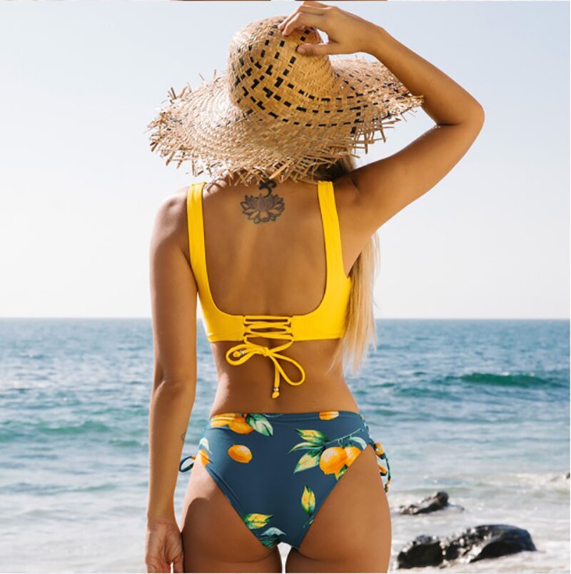 Tropical Breeze Bikini Set | Vibrant Designs Bikini for Sun-Soaked Adventures