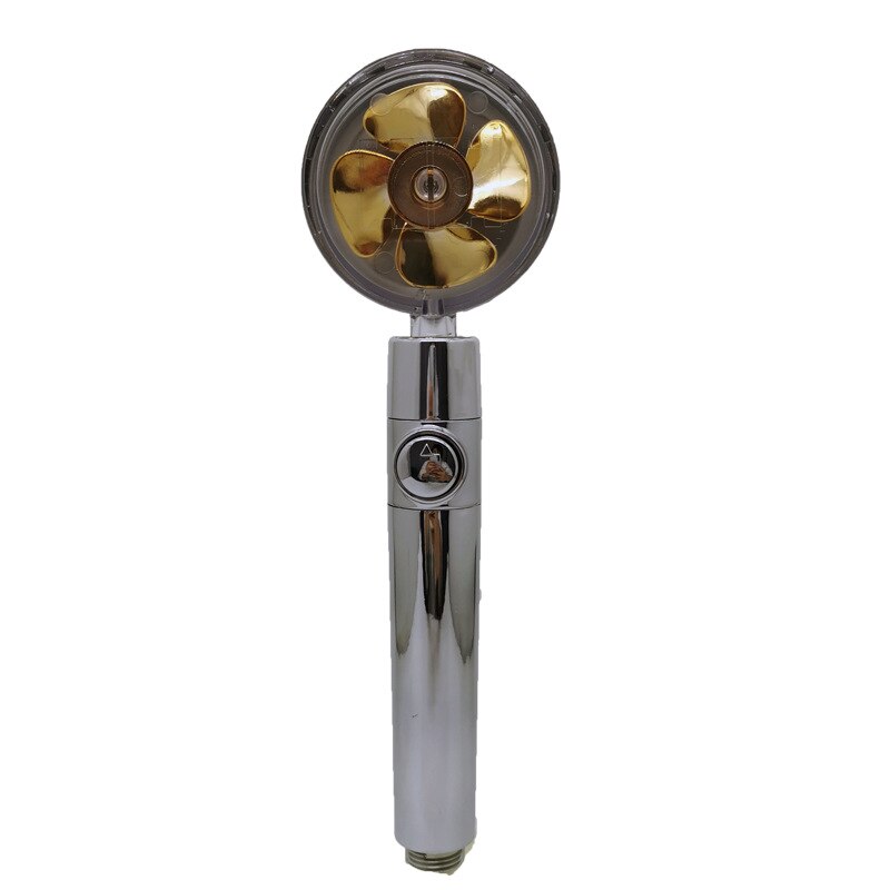 Turbo-Powered Shower Head | 360° Rotation Spa Experience