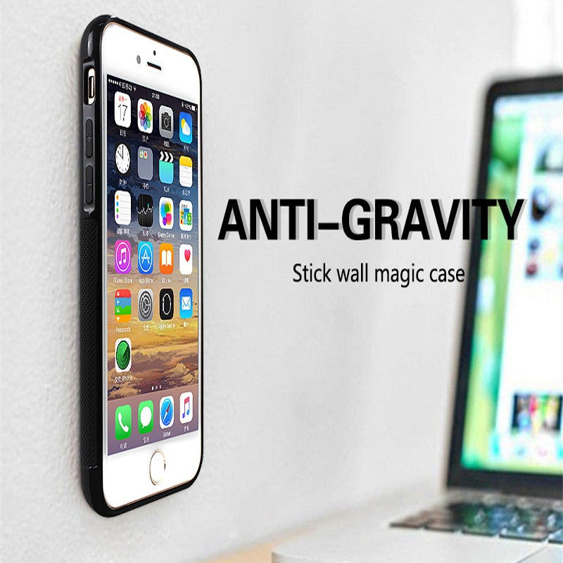UltraGrip Phone Case | Anti-Gravity Adhesion with Nano-Suction Technology