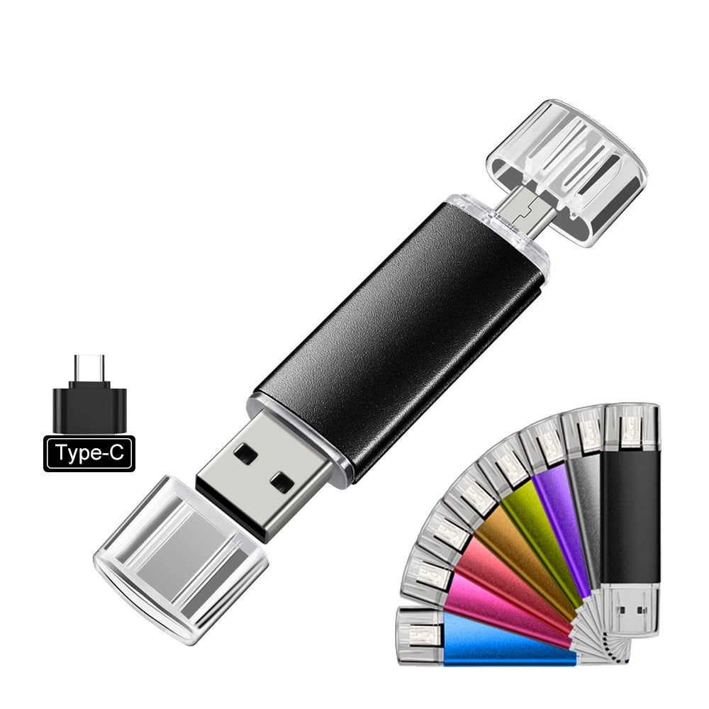 Universal USB Flash Drive | Dual Type-C & USB Flash Drive