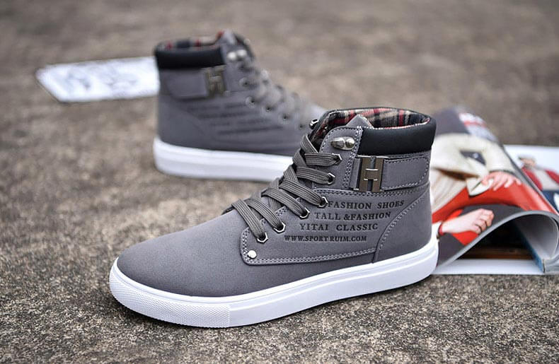 Urban Flex High-Top Sneakers | Trendy Urban Footwear
