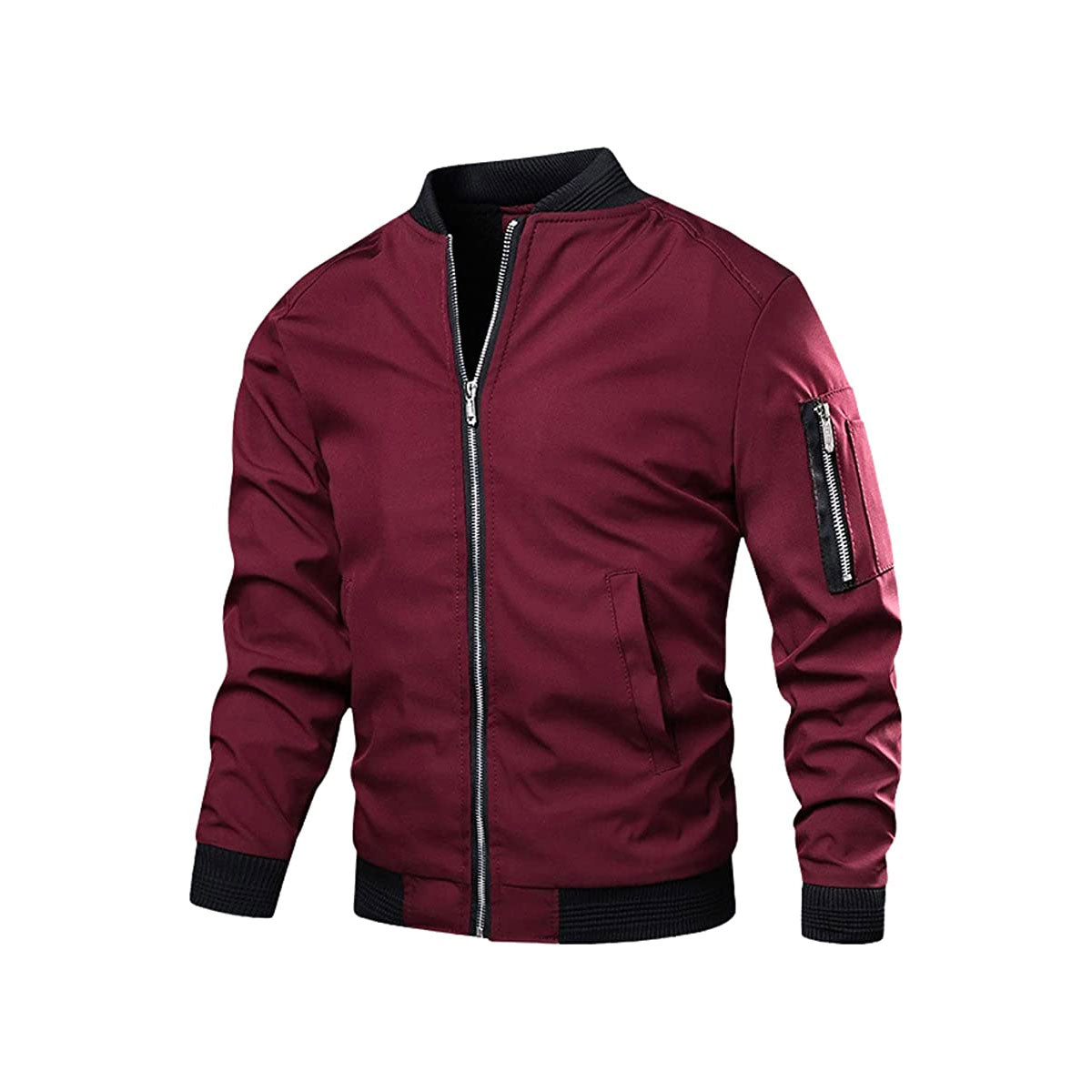 Urban Style Bomber Jacket | Multi-Pocket and Modern Fit Design