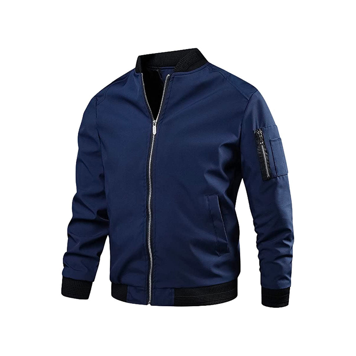 Urban Style Bomber Jacket | Multi-Pocket and Modern Fit Design