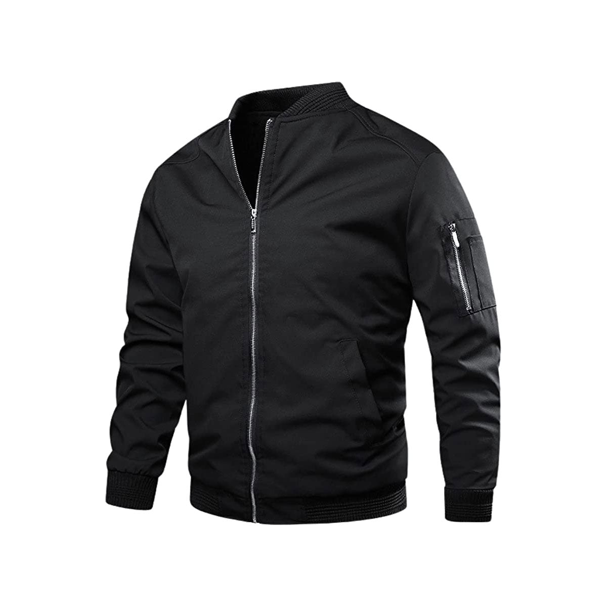 Urban Style Bomber Jacket | Multi-Pocket and Modern Fit Design
