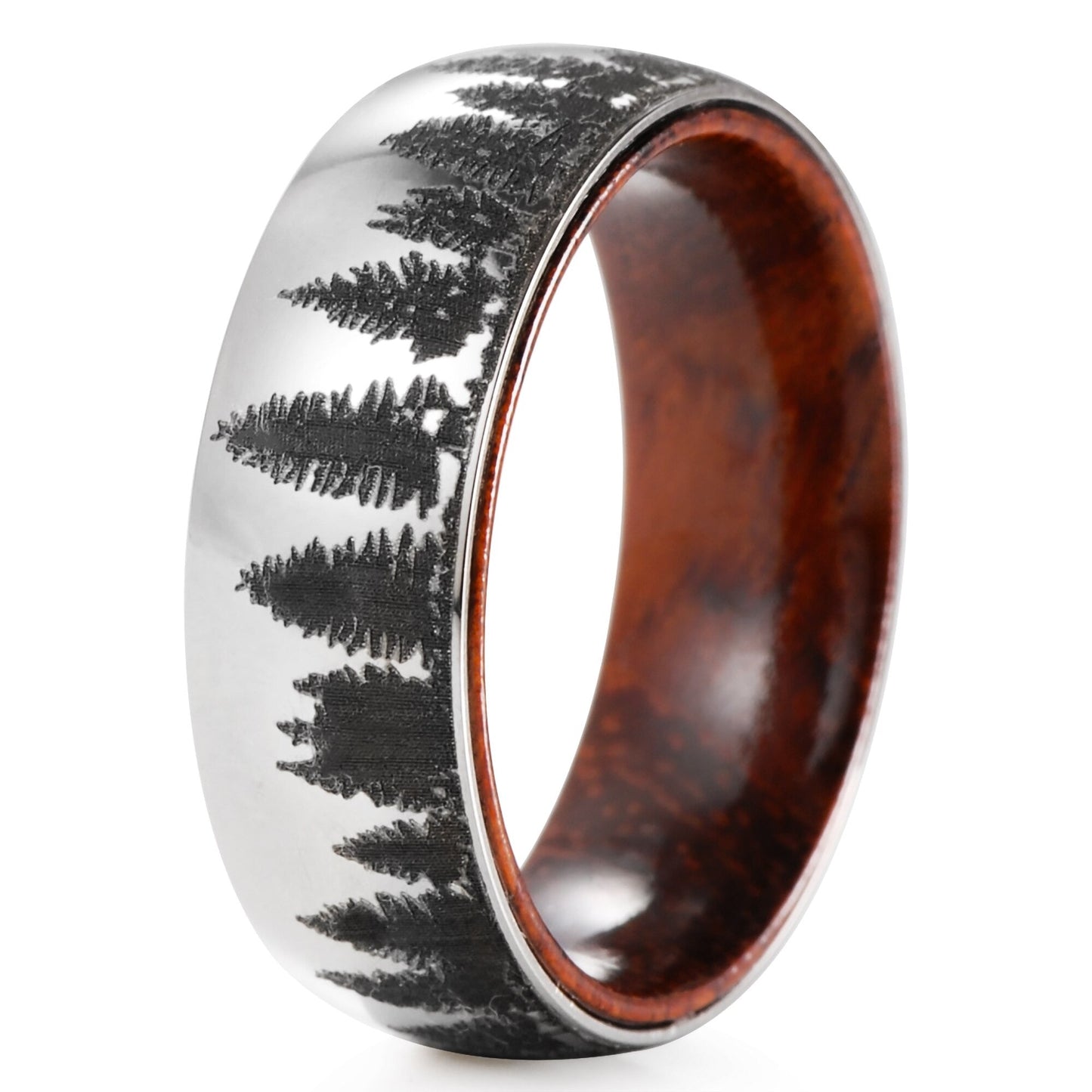 Wilderness Edge Ring | Nature-Inspired Design