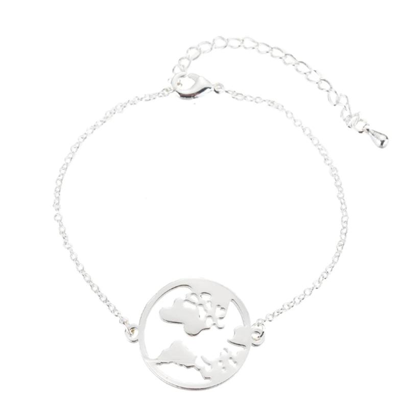 World Map Bracelet | Timeless Elegance Bracelet