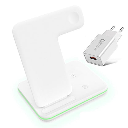 3-in-1 Wireless Charging Station | Fast Charging | Universal Compatibility Charger