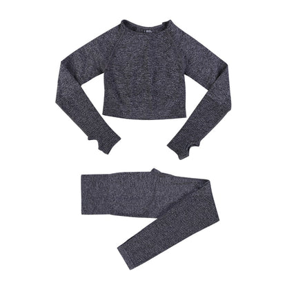Active Comfort Seamless Activewear Set | Versatile Workout Wardrobe