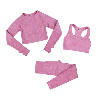 Active Comfort Seamless Activewear Set | Versatile Workout Wardrobe
