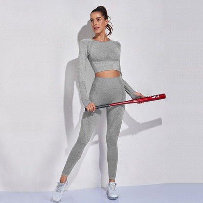 Active Comfort Seamless Activewear Set | Versatile Workout Wardrobe